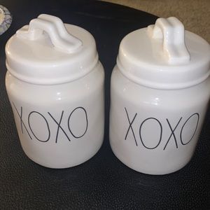 RAE DUNN XOXO CANISTER SET❤️